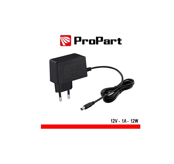 Alimentatore ProPart switching 12v 1a 12w tensione costante