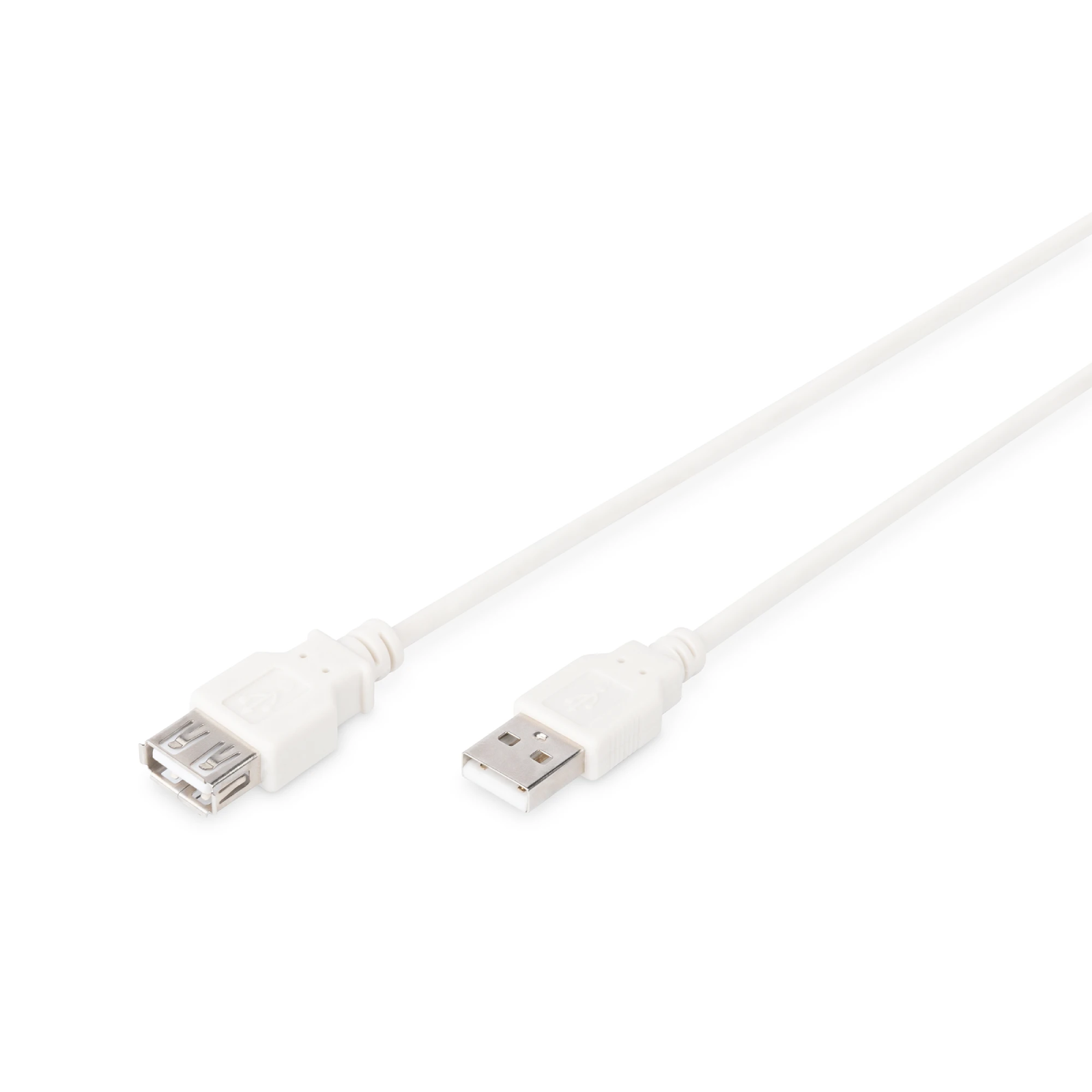 CAVO PROLUNGA USB MT. 1,80 - CONNETTORI A MASCHIO-FEMMINA USB 2.0