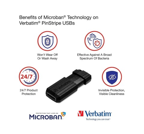 Pen drive 32gb Verbatim usb-a 3.2 nero