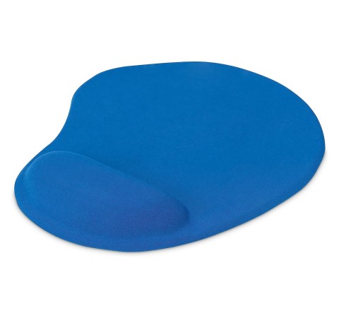 Tappetino Digitus per mouse ergonomico con poggiapolsi, Blu DA-51021