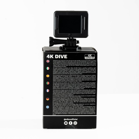 Fotocamera per sport d'azione Nilox 4K DIVE 4mp ultra hd