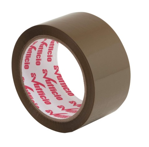 Nastro imballaggi 50x66 Avana 25micron polipoprilene 6pz