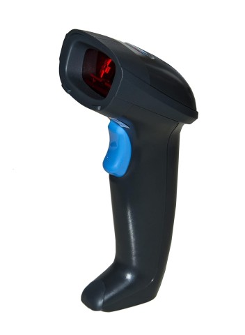 Lettore barcode Link LKLET10 wireless laser con ricevitore e supporto
