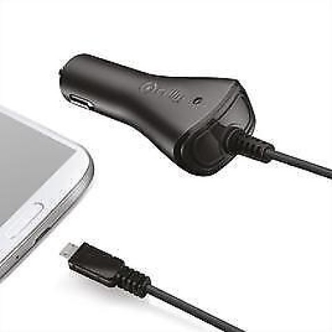Caricabatteria da auto celly presa accendisigari ccip5 lightning