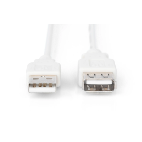 CAVO PROLUNGA USB MT. 1,80 - CONNETTORI A MASCHIO-FEMMINA USB 2.0
