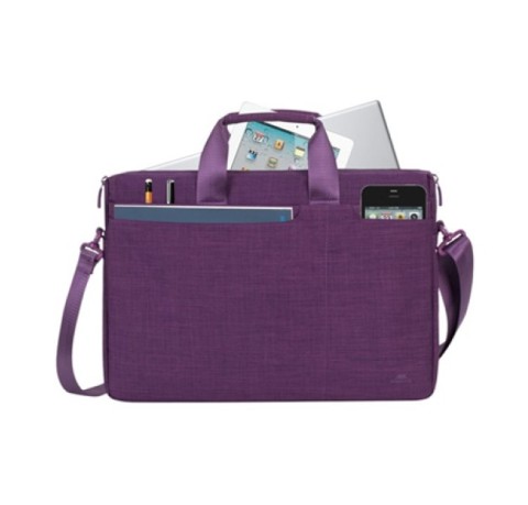 Borsa per notebook 15,6" Rivacase a tracolla colore viola r8335v