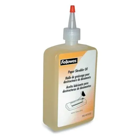 Olio lubrificante per distruggi documenti fellowes
