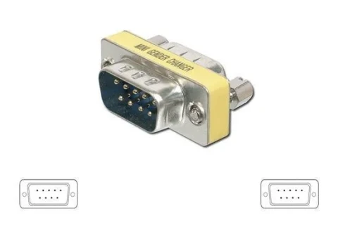Adattatore 9 poli maschio/maschio seriale (giuntacavo) 00422