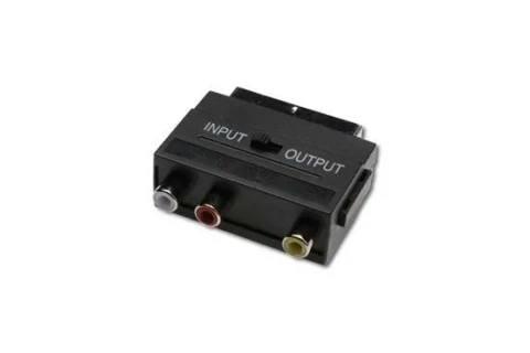 Adattatore scart-rca femm. ak407008  07645