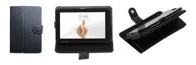 Custodia per tablet Adj 7" nera ruotabile universale
