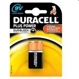 Batteria duracell transistor 9v plus 1 blister 1 pz mn-1604