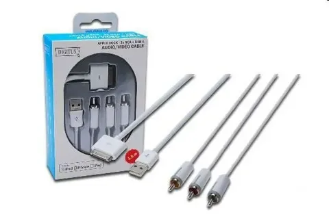 Cavo Digitus per mac 30 poli/3 rca a/v + usb db600101015w