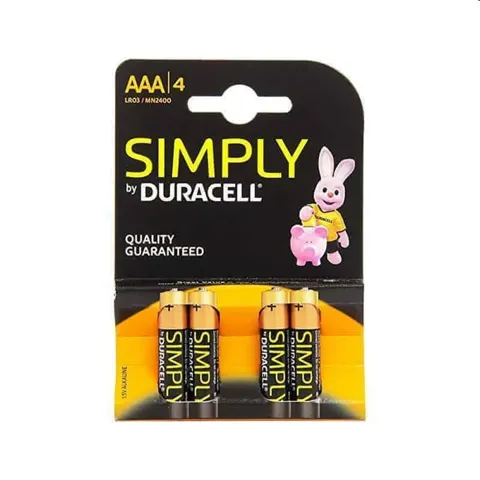 Batteria Duracell ministilo simply alcalina 1 blister 4pz