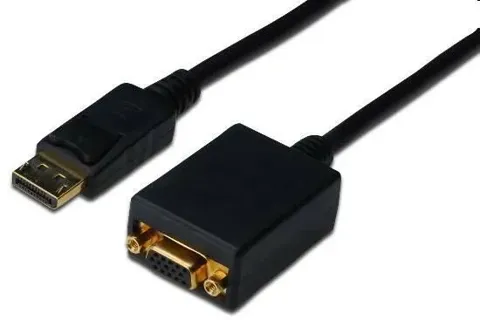 Adattatore displayport 1.2 maschio -vga 15 poli femmina cm 15