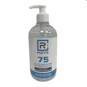 Gel igienizzante rmove per mani 500  alcool 75%