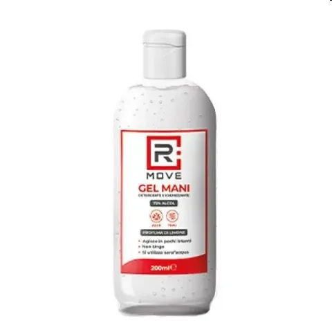 Gel igienizzante rmove con flip top alcool 70% 200ml