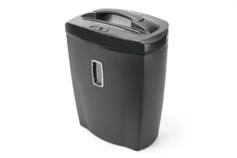 Distruggi documenti 10 fogli taglio 5x18mm capacita' 21l cd/cart