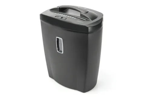 Distruggi documenti 10 fogli taglio 5x18mm capacita' 21l cd/cart