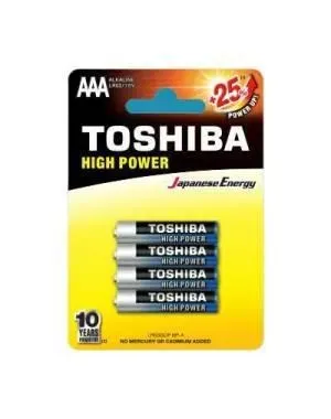 Batteria Toshiba ministilo alcalina aaa/1,5 1 blister 4pz