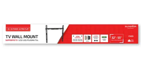 Staffa da parete Superior tv 32"-55" ultra flat 40kg