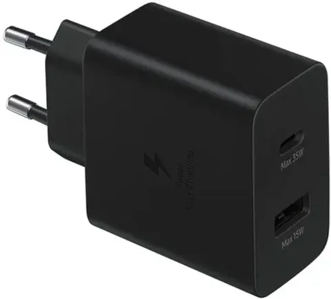 Caricabatterie Samsung 35w ep-ta220 fast charge usb-c nero