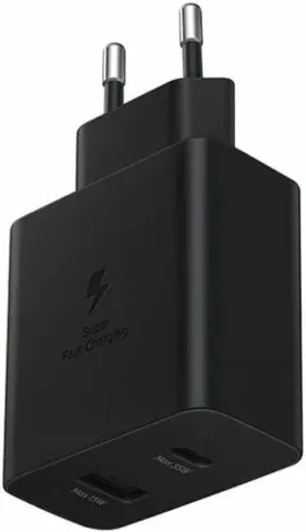 Caricabatterie Samsung 35w ep-ta220 fast charge usb-c nero