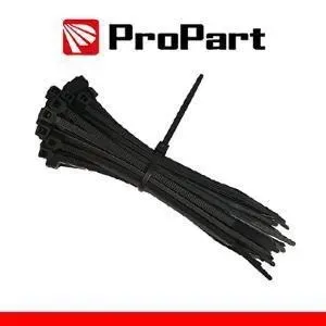 Confezione 100 fascette nylon t2200 2.5x200mm nero propart
