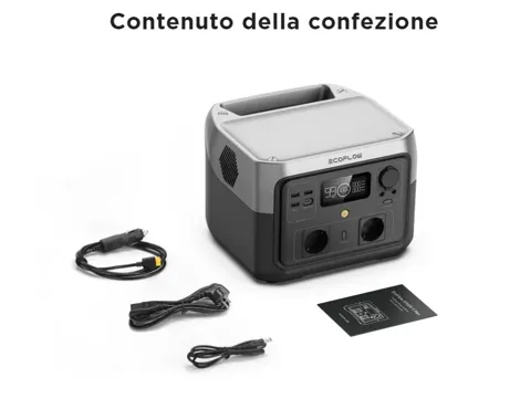 Batteria power station portatile Ecoflow max river2 wifi+bt