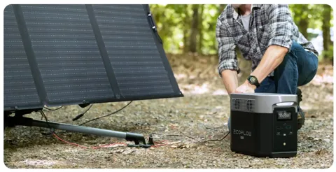 Batteria power station portatile Ecoflow delta max 2kwh wifi+bt