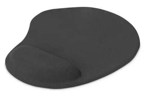 Tappetino Digitus per mouse supporto ergonomico per la mano nero