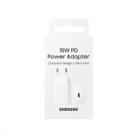 Caricabatterie Samsung 15W EP-TA1510 PD USB-C White