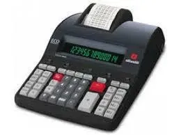 Calcolatrice Olivetti logos 904t 14c termica display 2 colori