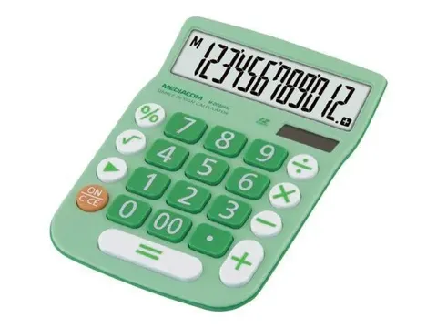Calcolatrice Mediacom colore verde DC2645C