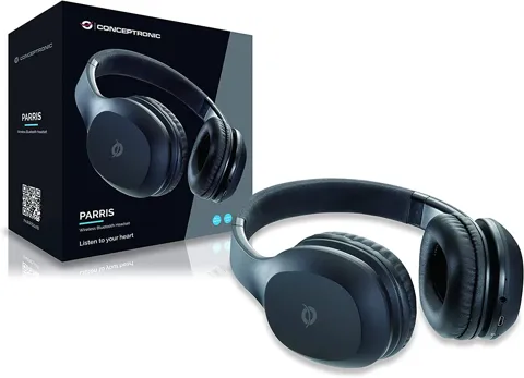Cuffie professionali conceptronic parris02b bluetooth black OEM