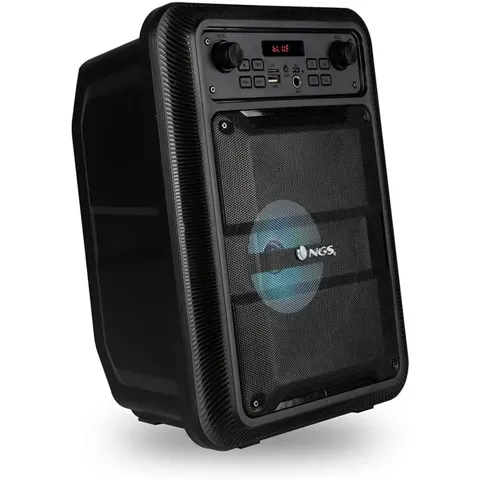 Cassa acustica Ngs speaker portatile bluetooth tws+microfono 20w black