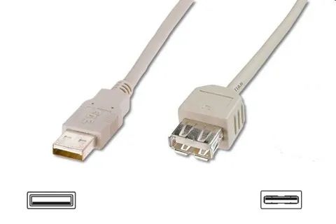 Cavo prolunga usb 2.0 mt 0,80 lp8179digitus