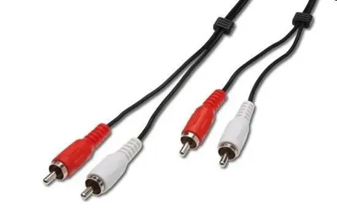 Cavo audio 2xrca m 2xrca m ednet 2,5mt e10013
