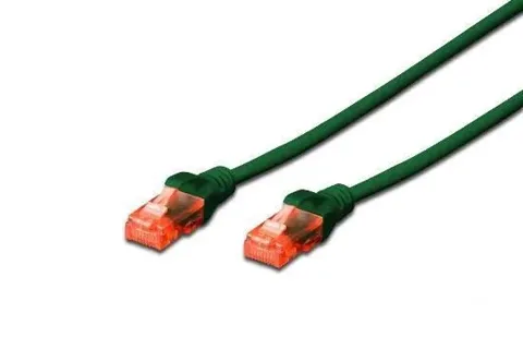 Cavo rete 1 mt utp cat.6 no schermato dk1612010g verde