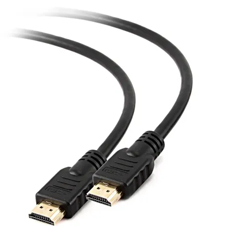 Cavo hdmi Techmade 4k high-speed uhd connettori oro 1.8mt bk