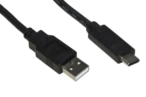 Cavo Link usb 2.0 A maschio usbc mt 0.5 colore nero LKC2005H