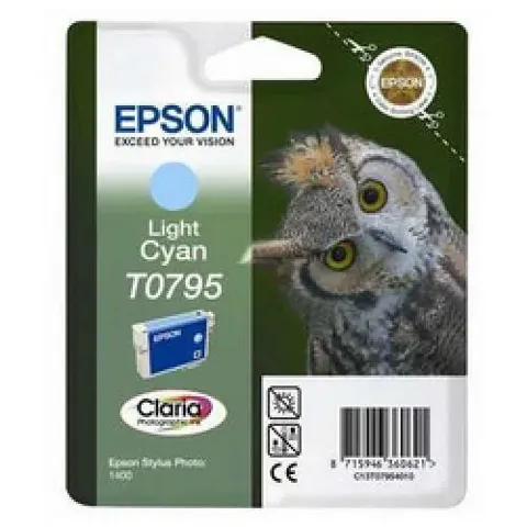 Cartuccia orig. epson 1400 ciano/light t0795