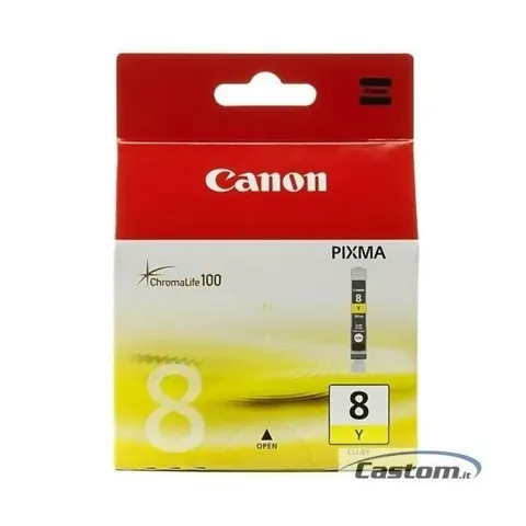 Cartuccia orig. Canon cli-8y giallo - 0623b001