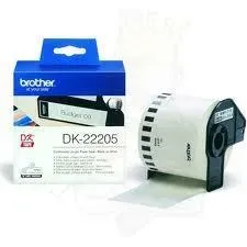Etichetta brother bianco carta termica 62mmx30,30.5mt dk-22205