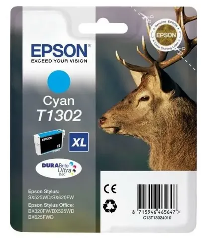 Cart. orig. epson bx525wd ciano - c13t13024010 cervo