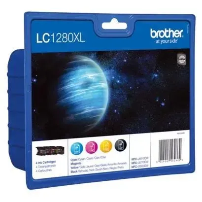 Multipack orig.brother lc-1280xlvalbp b/c/y/m
