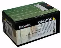 Toner orig. lexmark c540/544/543 giallo - c540a1yg