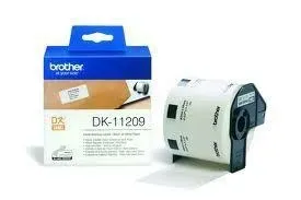 Etichette orig. brother dk-11209    800 etich.ades 29x62 n/b