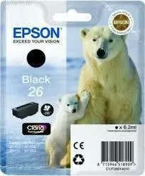 Cart. orig. epson xp600/605/700/800 nero photo orso polare