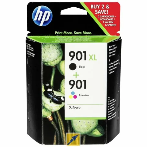 Cartuccia orig. hp n.901xl nero + n.901 colore - sd519ae