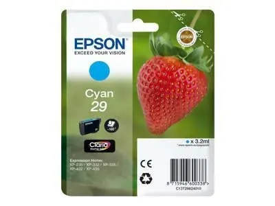 Cart. orig. epson xp-235/332/335/432/435 ciano fragola
